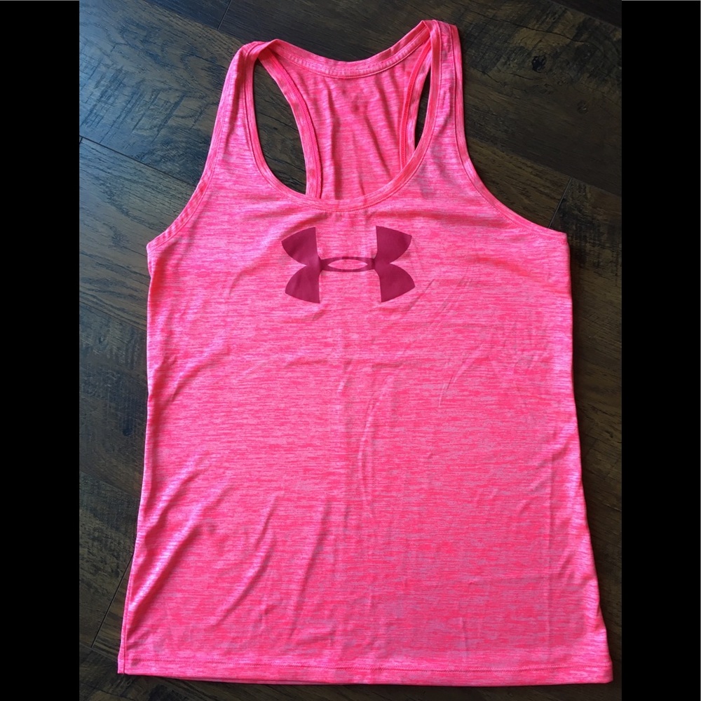 NWOT Under Armour Pink Workout Tank